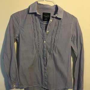 American Eagle Long Sleeve Polo